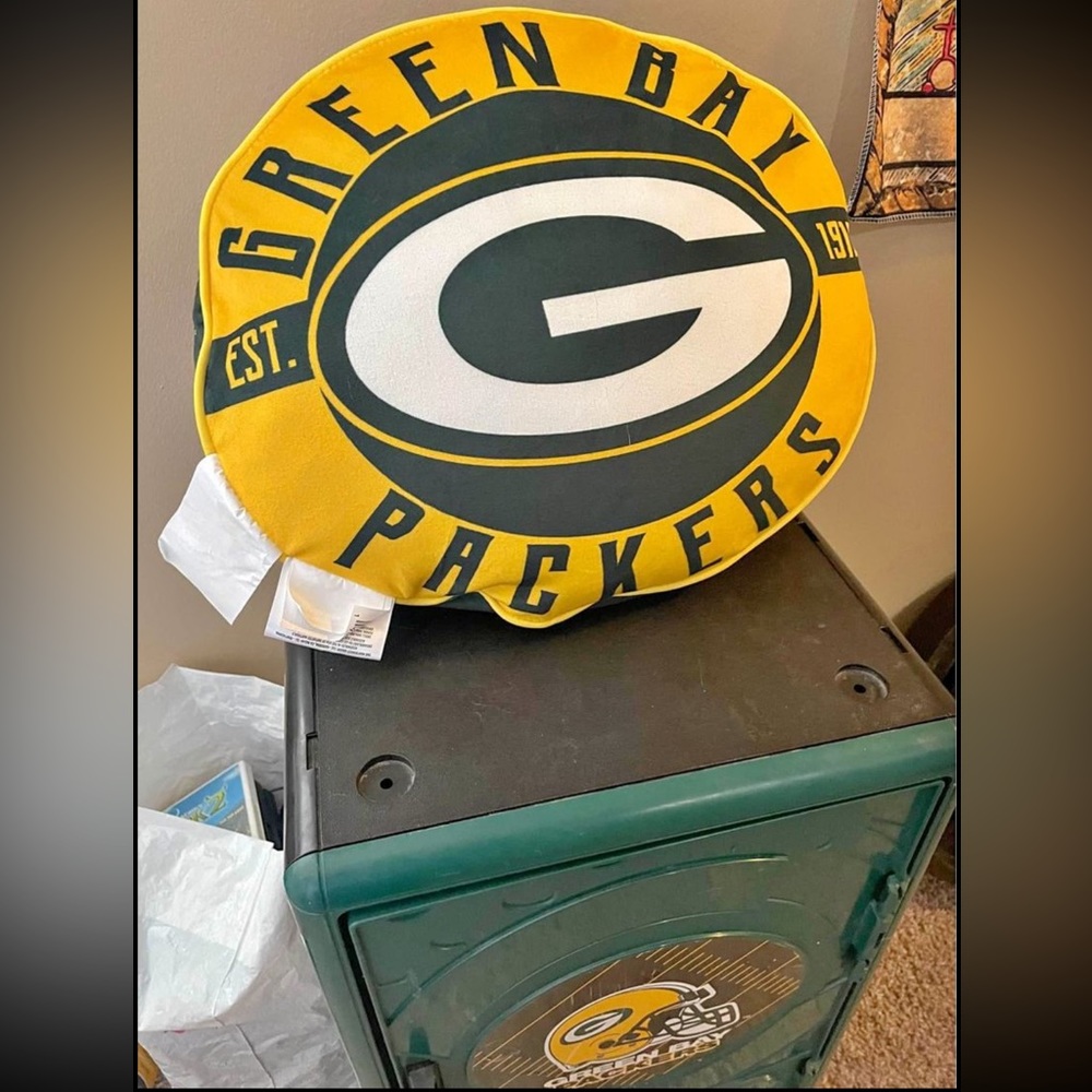 greenbay packers pillow